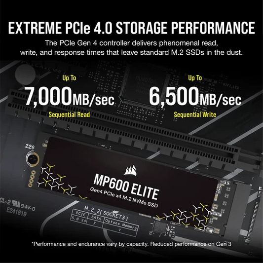 4TB MP600 ELITE CSSD-F4000GBMP600ENH M.2 2280 PCIe Gen4 x4 SSD
