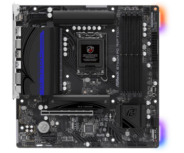 B760M PG Riptide DDR5,LGA 1700 mATX Motherboard