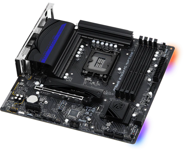 B760M PG Riptide DDR5,LGA 1700 mATX Motherboard