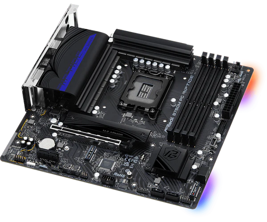 B760M PG Riptide DDR5,LGA 1700 mATX Motherboard