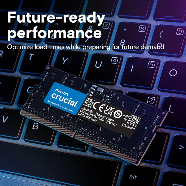 DDR5 SODIMM 96GB Kit (2x48GB) DDR5 5600MHz CT2K48G56C46S5 Memory